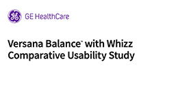 Versana Balance™ with Whizz Comparative Usability Study