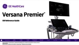 Versana Premier OB Reference Guide